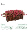 GloboStar® Artificial Garden BOUGAINVILLEA PLANT 20666 Τεχνητό Διακοσμητικό Φυτό Μπουκανβίλια Π145 x Μ70 x Y57cm